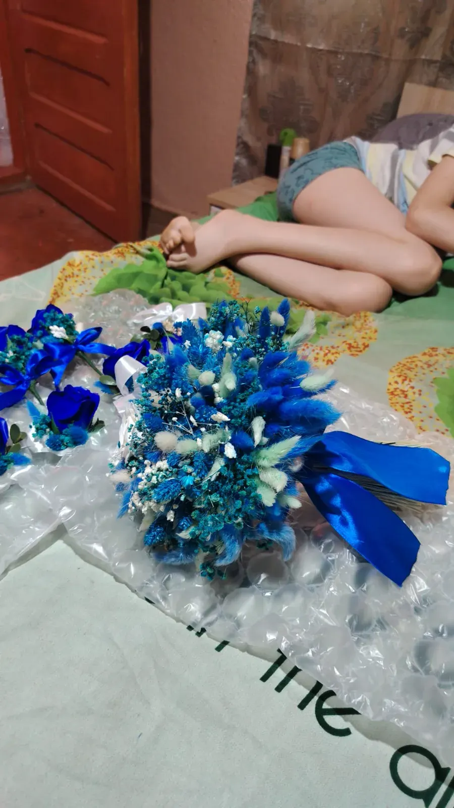 One roses bouquet